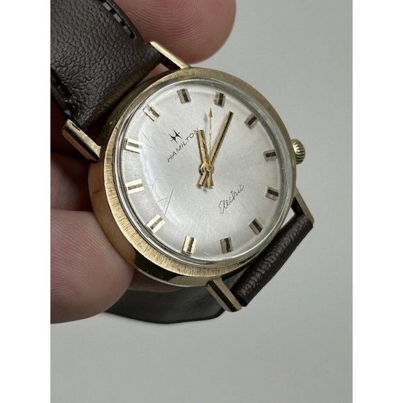 Parts Or Restore Vintage Hamilton Electric Oval Case - Picture 8 of 14